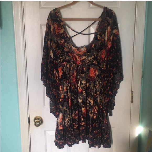SOLD Free People Heart of Gold Babydoll Dress - Picture 3 of 7